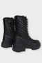Winter Side Zipper Long Women's Boots Black - 5