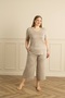 17945 Women's Big Size Short Pajama Set - 2
