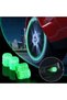 Illuminated Green Car Tire Valve Caps – Glow in the dark automatically, waterproof and dustproof, stylish and modern design, easy to install, suitable for most cars and motorcycles, and adds a distinc - 3