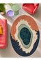 Sdt Agate Patterned Modern Woven Base Decorative Carpet Sdtamour4133 - 2