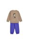 Ks3953-B I Dy mm Jog Baby Tracksuit Set Khaki