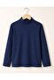 Back to School 100% Cotton Navy Blue Children's Half Fisherman's Badi - 4