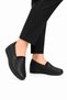 Orthopedic Comfortable Special Size) Mother Women's Daily Shoes (40-41-42-43 Size) Black - 2