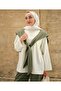 Women's Shoulder Shawl with Tie Detail, Suitable for Hijab, Comfortable Fit, Two-Piece Set