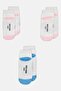 Kids Girl 3 Pairs Hello Kitty Socks, White - 2