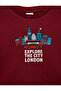 Printed Detailed Cotton Crew Neck Long Sleeve Oversize T-Shirt - 7