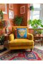 Colorful Set of 4 Suede Throw Pillow Covers - 43X43 cm Throw Pillow Cover Set - Decorative Throw Pillow Cover - 5