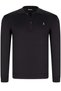 Men's Polo Collar Long Sleeve Sweatshirt Set of 7 Black-Navy Blue-Khaki-Grey-Camel-Brown-Indigo - 3
