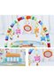 Music Lighting Portable Lightweight Soft Comfortable Piano Gym Fitness Mat For Baby 75x60x42 - 3