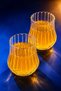 Borosilicate Optical Drop Soft Drink Glass 420 ml – Set of 2 Stylish Beverage Glasses - 4