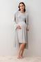 Long Sleeve Buttoned Lycra Viscose Maternity Dressing Gown Nightgown Set