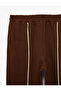 Piping Pocket Detailed Elastic Waist Jogger Pants - 3