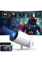 Portable Smart Projector with Adjustable Angle Stand – Compact Full HD Multimedia Projector Featuring Clear Projection, Convenient Remote Control, Easy Setup, Stylish White Design, Perfec - 2