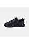 Men's Black Flexible Leather Sneaker with Elastic Laces - 3