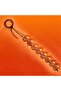 Smooth Glass Beads String with Pull Ring Small Size Portable Glass Massage Beads 25cm Length