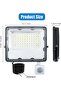 2 Pack LED Flood Light, 50W Security Lights with Motion Sensor - 6