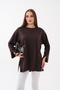 Oysho Tunic with Slits on the Sleeves and Skirt Cuffs - 4