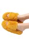 Furry Extra Soft Women's House Slippers Yellow - 4