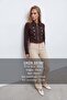 Women's coffee button detailed blazer jacket alc-x15660 - 2