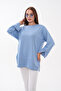 Oysho Tunic with Slits on the Sleeves and Skirt Cuffs
