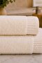 Alora 2-Piece Bath Towel Set - Hand and Face Towels - Dowry - Gift 100% Cotton - 2