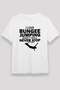 Bungee Jumping Printed Unisex White T-Shirt - Tshirt