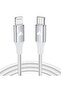 كابل USB C إلى Lightning بطول 2 متر، كابل شحن آيفون معتمد من MFi