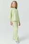 Girl's Elastic Waist Sweat Bottoms - 4