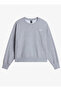 Nf0A8Hby-Cqo Essential Simple Dome Boxy Os Crew Women's Sweatshirt