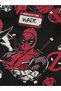 Deadpool Printed Black Cotton Boxers - 6