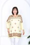 Women's Lycra Viscose V-Neck Plus Size Tunic