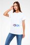 Running Printed Unisex White T-Shirt - Tshirt - 3