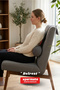 Belrest Lumbar Neck Head Support Pillow Adjustable Weighted Seat Sofa and Car Neck Pillow - 4