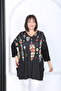 Women's Lycra Viscose V-Neck Plus Size Tunic