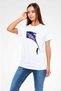 Golf Printed Unisex White T-Shirt - Tshirt - 3
