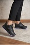 Women's Black Purple Stylish Design Casual Sports Shoes Trend Sneaker - 3