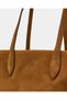 London Scarlett Nubuck Stylish Daily Office Women's Shoulder Bag - Tan - 5