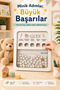 Wooden Children's Daily Routine Board – Starry Reward and Responsibility Chart – Habit-Forming Educational Toy - 3