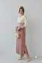 Women's Polo Collar Striped Tricot Tunic Dress - 4