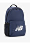 Navy Blue Logo Detail Backpack - 2