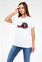 Kung Fu White Unisex T-Shirt T-Shirt - 3