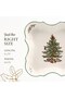 Spode Christmas Tree Devonia Tray 20cm / 8in - Square Serving and Presentation Plate - 5