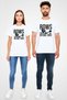Paddle Printed Unisex White T-Shirt - Tshirt - 4