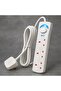 Powermax 3in1 Power Strip Extension Socket, 3-Outlet Extension Cord with 3M Extension Cable | Power - 6