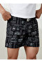 Men Black Batmobile Print Cotton Boxers