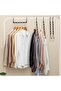 Space Saving Magic Hangers Black 26 Pack, Sturdy Plastic Closet Organizers & Storage, Smart Clothes - 2