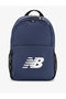 Navy Blue Logo Detail Backpack