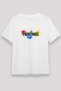 Paintball Printed Unisex White T-Shirt - Tshirt