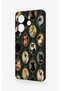 Redmi Note 14 4g Compatible Vintage Cat Portraits Patterned Silicone Case - 4