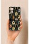 Redmi Note 11S Compatible Vintage Cat Portraits Patterned Silicone Case